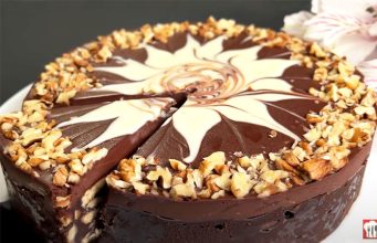 Desert za 5 minuta – svi traže ovaj recept: Kolač s orasima i 2 vrste čokolade bez pečenja (VIDEO)