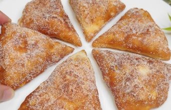 Uzmite 1 jabuku i napravite ovaj ukusni brzi i lak recept – slatkiš za 5 minuta